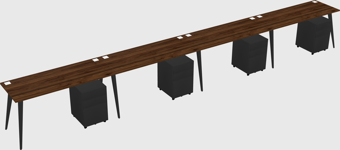 Modern Rectangular Office Desk