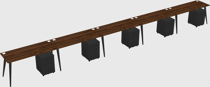 Modern Rectangular Office Desk
