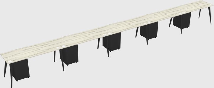 Modern rectangular office desk