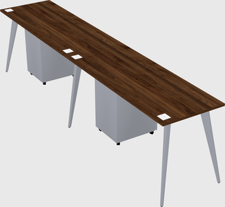 Modern rectangular office desk