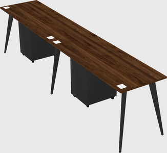 Modern rectangular office desk