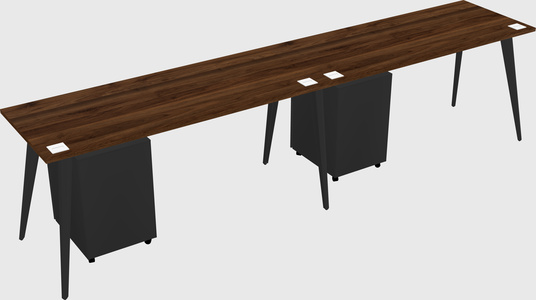Modern rectangular office desk