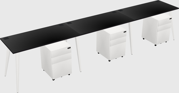 Modern Rectangular Office Desk