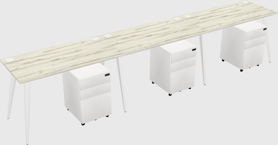 Modern Rectangular Office Desk