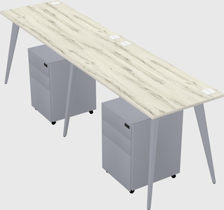 Modern rectangular office desk
