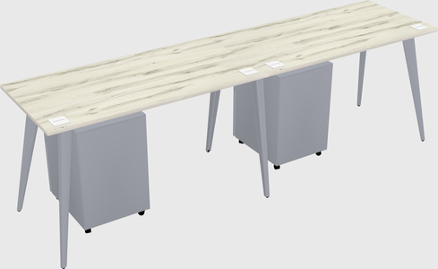 Modern rectangular office desk