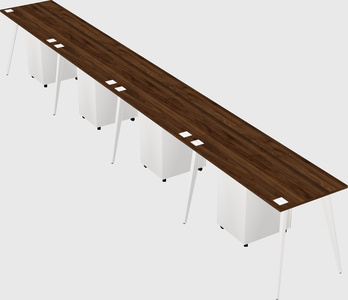 Modern rectangular office desk