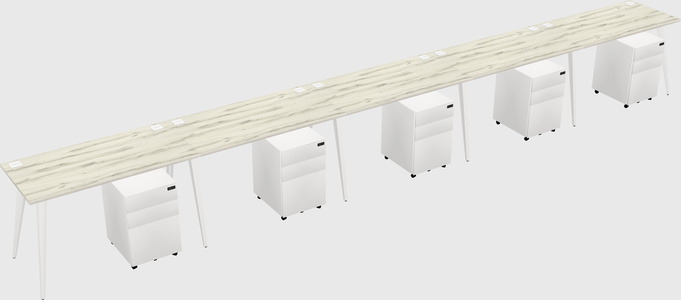 Modern Rectangular Office Desk