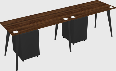 Modern rectangular office desk