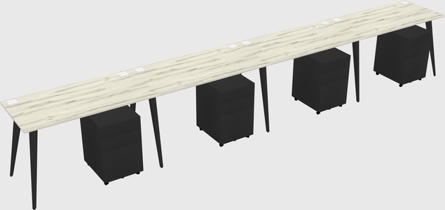 Modern Rectangular Office Desk