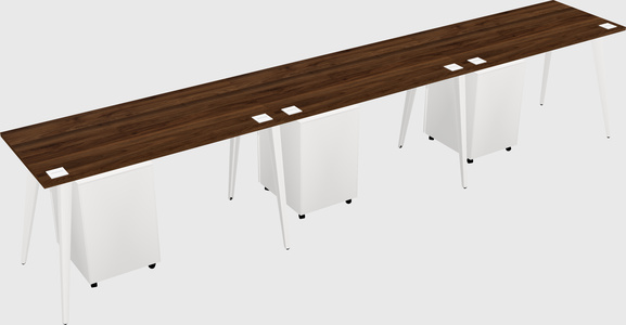 Modern rectangular office desk