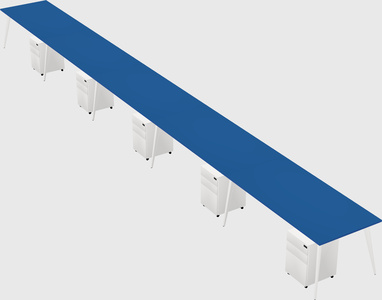 Modern rectangular office desk