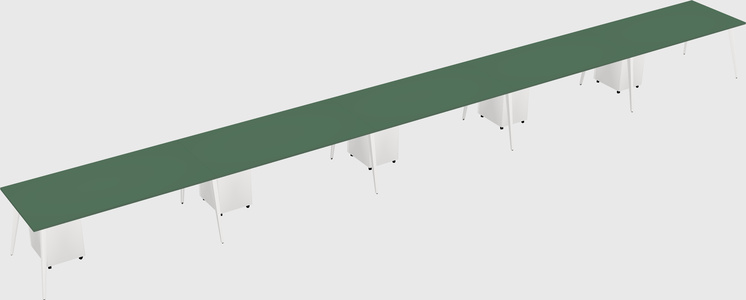 Modern rectangular office desk