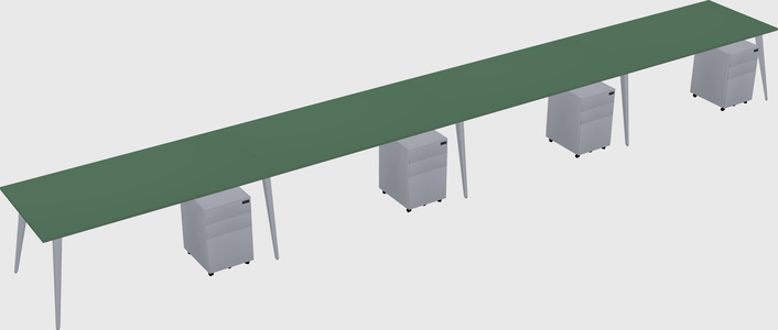 Modern Rectangular Office Desk