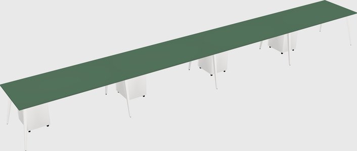 Modern rectangular office desk
