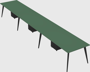 Modern rectangular office desk