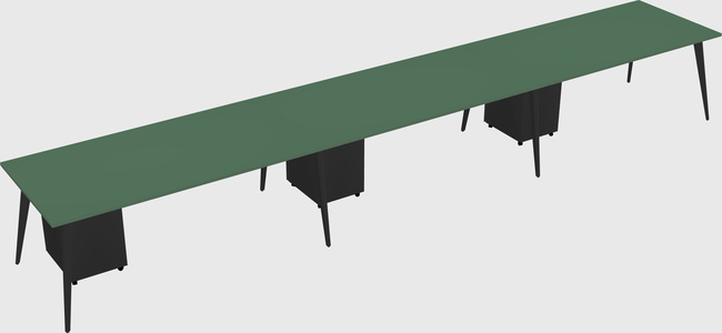 Modern rectangular office desk