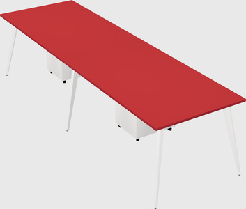 Modern rectangular office desk