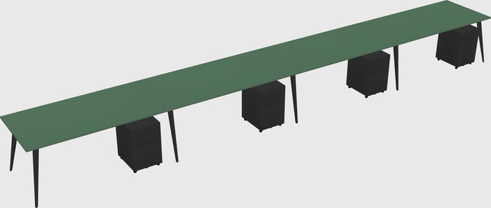 Modern Rectangular Office Desk