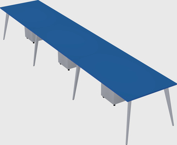 Modern rectangular office desk