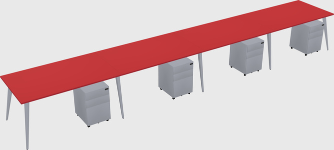 Modern Rectangular Office Desk
