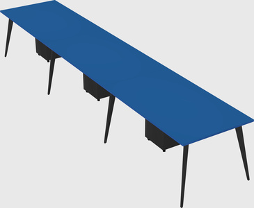 Modern rectangular office desk