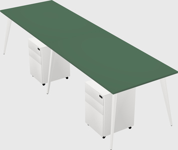 Modern rectangular office desk