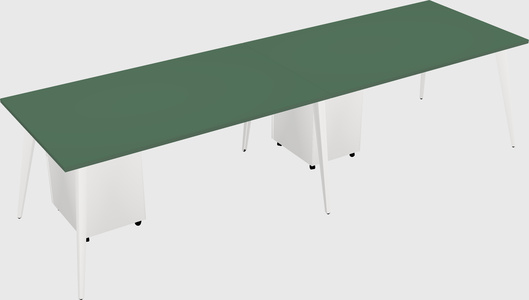 Modern rectangular office desk