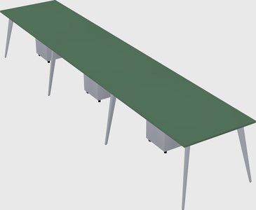 Modern rectangular office desk