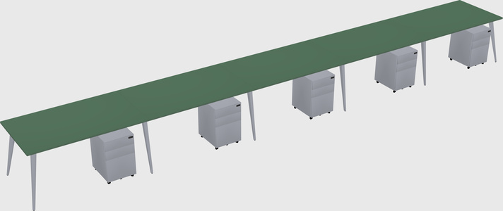 Modern Rectangular Office Desk