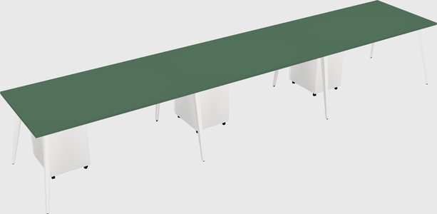 Modern rectangular office desk