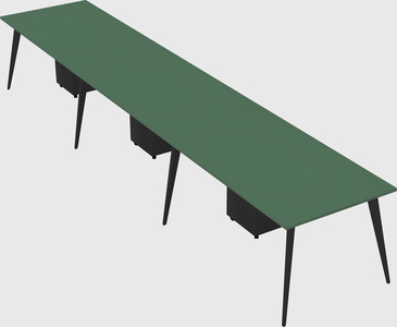 Modern rectangular office desk