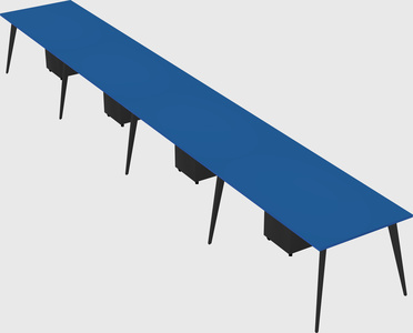 Modern rectangular office desk