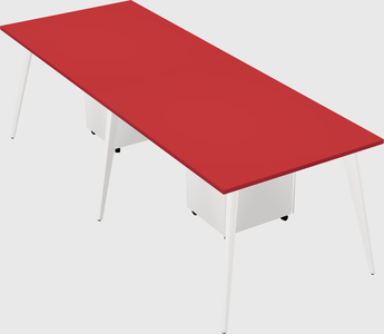 Modern rectangular office desk