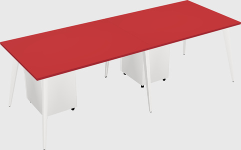 Modern rectangular office desk