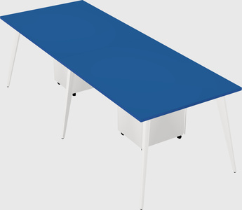 Modern rectangular office desk