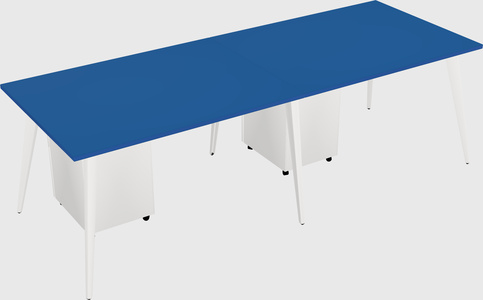 Modern rectangular office desk