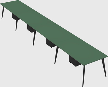 Modern rectangular office desk