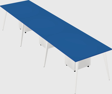 Modern rectangular office desk