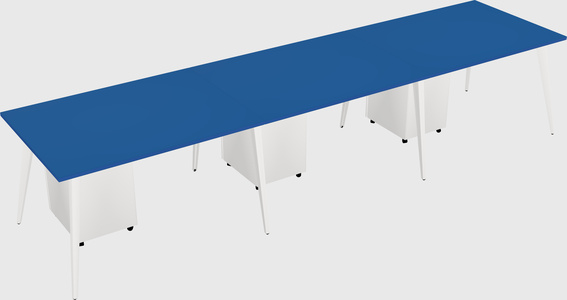 Modern rectangular office desk