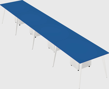 Modern rectangular office desk