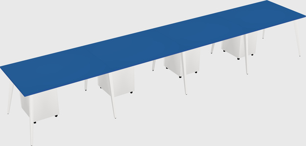 Modern rectangular office desk