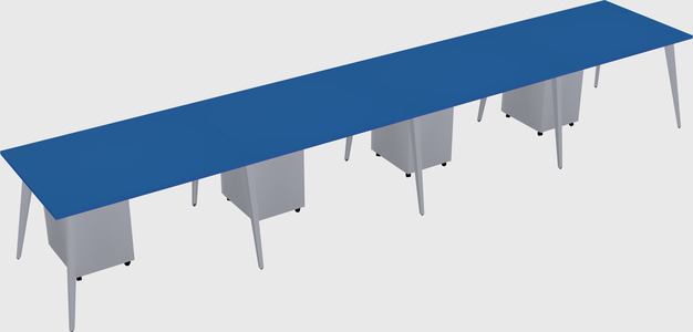 Modern rectangular office desk