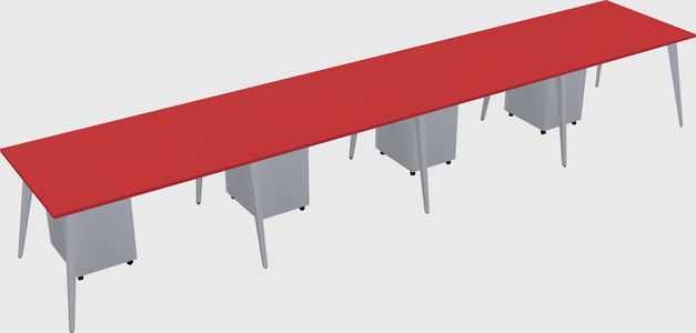 Modern rectangular office desk
