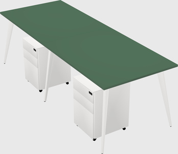 Modern rectangular office desk