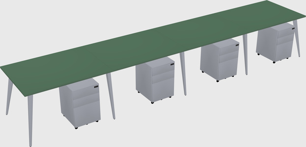 Modern Rectangular Office Desk