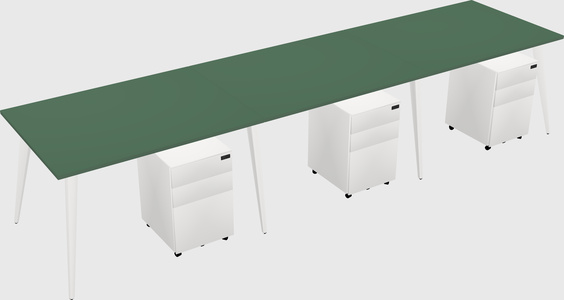 Modern Rectangular Office Desk
