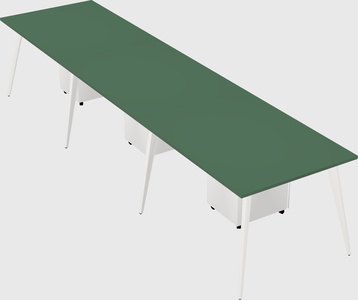 Modern rectangular office desk