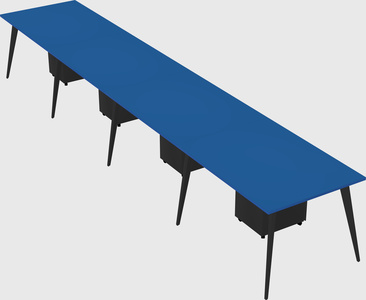 Modern rectangular office desk
