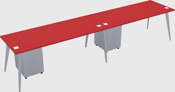 Modern rectangular office desk